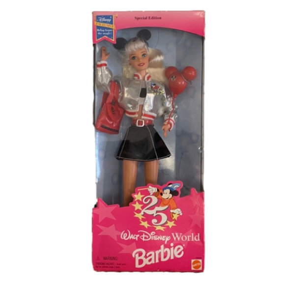 Vintage 1996 Barbie Disney Exclusive 25th Anniversary Special Edition Mint - Picture 1 of 12